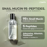 اسنس حلزون جومیسو آبرسان و جوانساز حاوی پپتید مناسب انواع پوست 140 میل JUMISO Snail Mucin 95 + Peptide