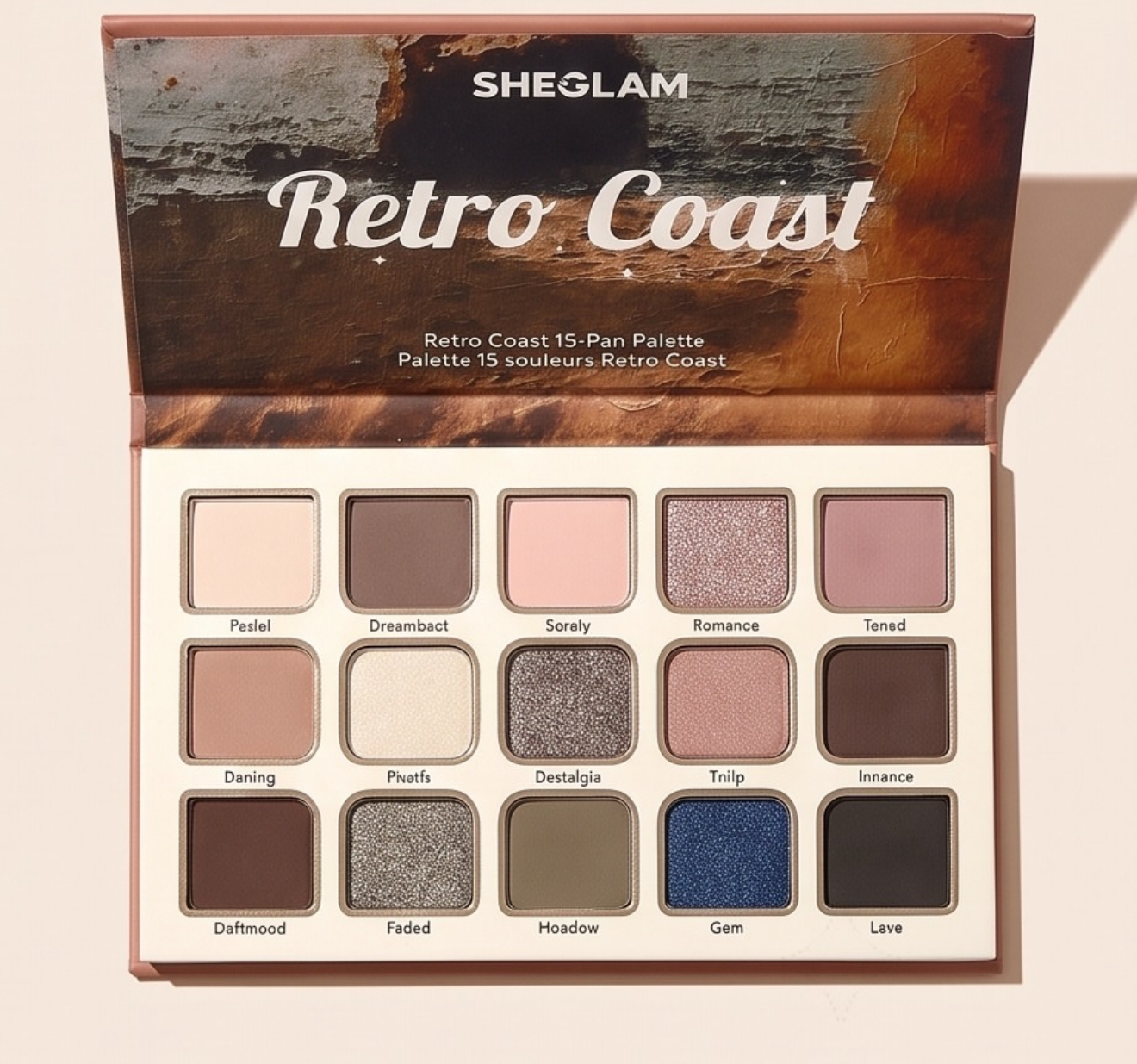 پالت سایه شیگلم مدل Retro Coast اصل