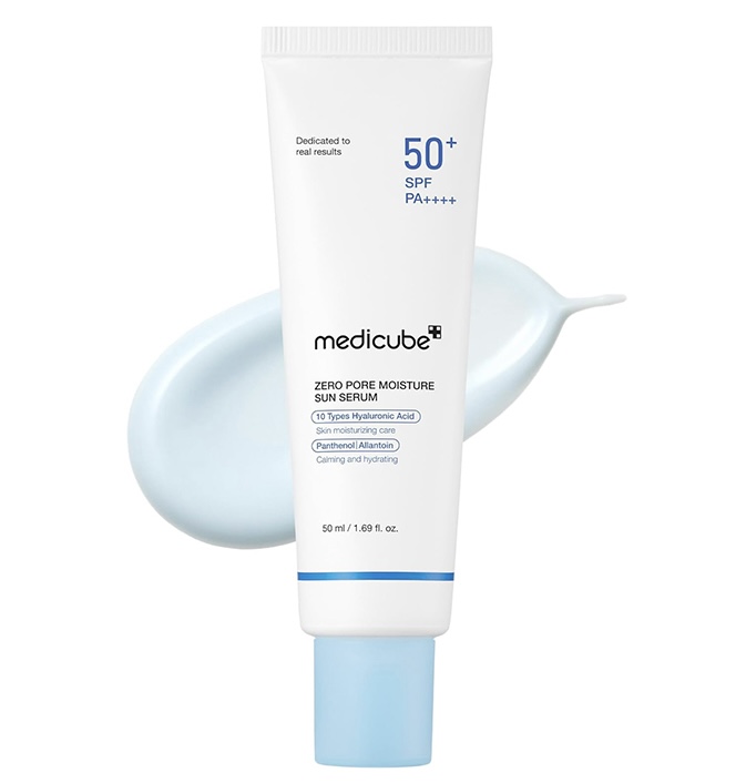 سرم ضدآفتاب کنترل کننده منافذ مدی کیوب SPF50