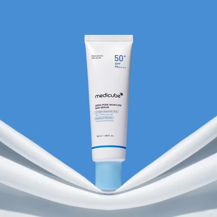 سرم ضدآفتاب کنترل کننده منافذ مدی کیوب SPF50