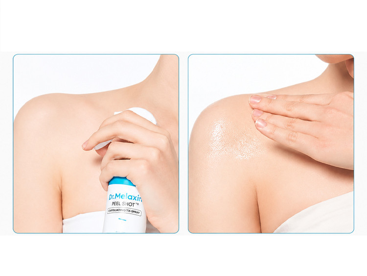اسپری لایهبردار و روشن کننده صورت و بدن ترانزامیک اسید پیل شات (PS) دکتر ملاکسین