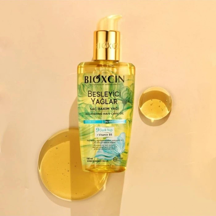 روغن مو 9 گیاه بیوکسین BIOXCIN موهای خشک و آسیب دیده حجم 150 میل